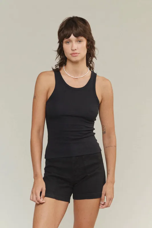 Jungmaven | Alta Tank - Black sold by Fort