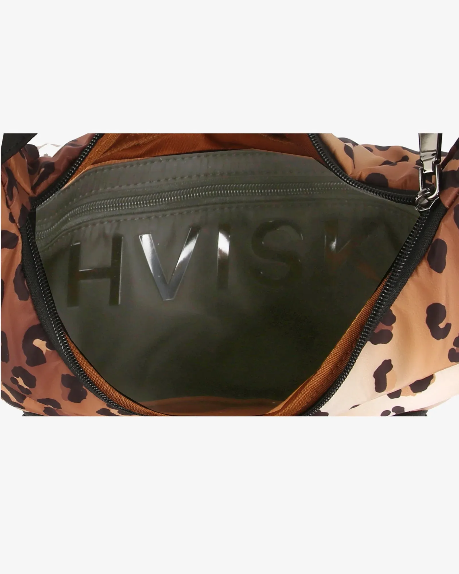 HVISK | Jade Print Twill Bag - Leopard sold by Fort product image thumbnail 3