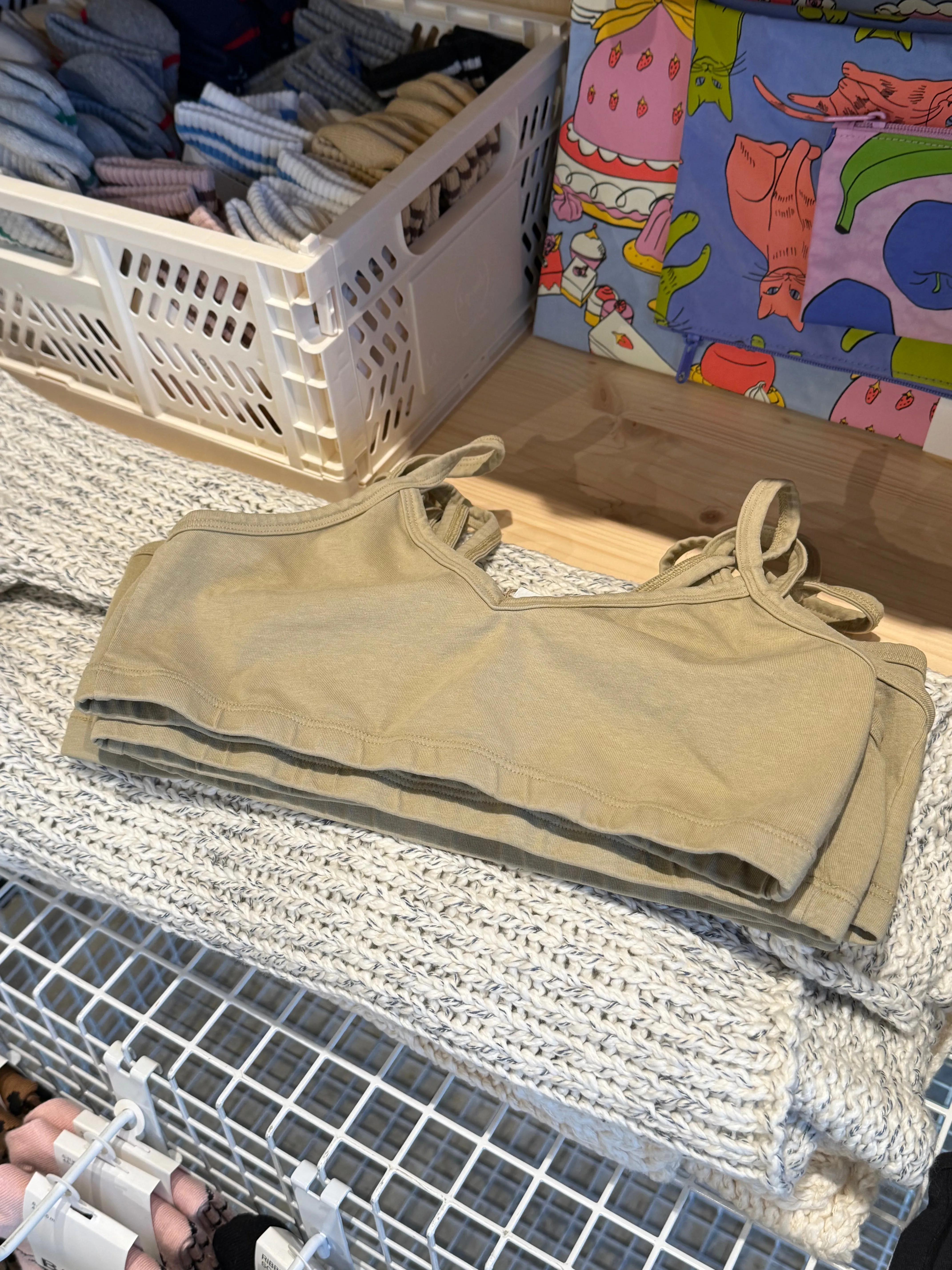 Jungmaven | Bralette - Desert Khaki sold by Fort