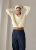 Paper Label | Avery Crew Neck Sweater - Unsalted Butter sold by Fort