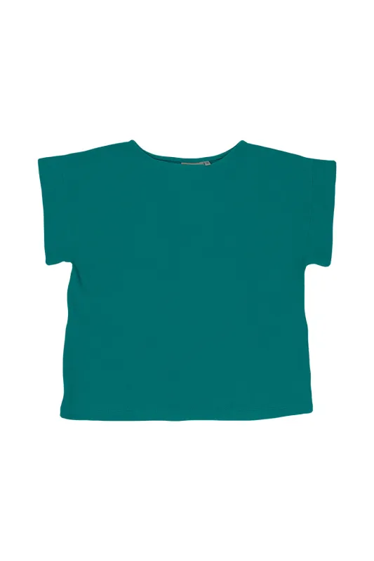 Jungmaven | Taos Top - Teal sold by Fort
