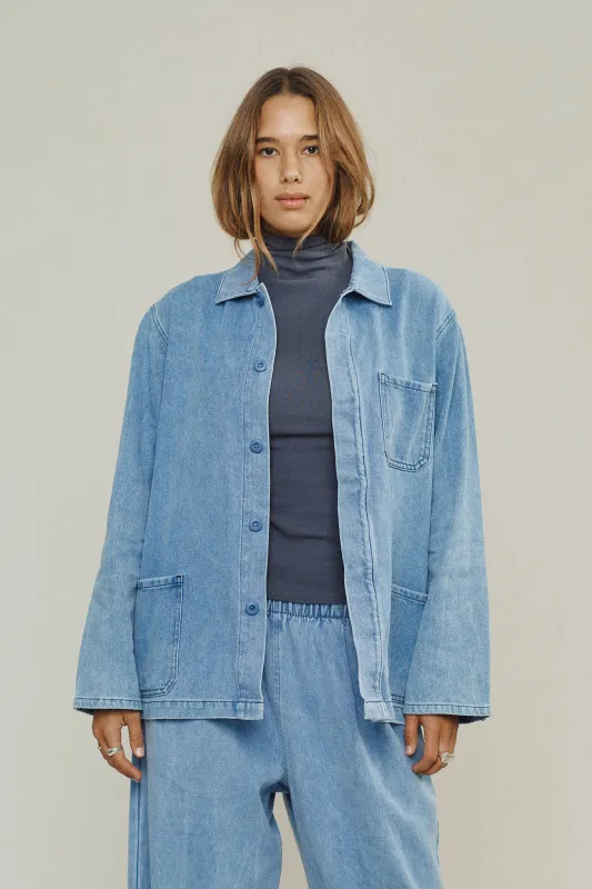 Jungmaven | Olympic Jacket - Light Denim sold by Fort