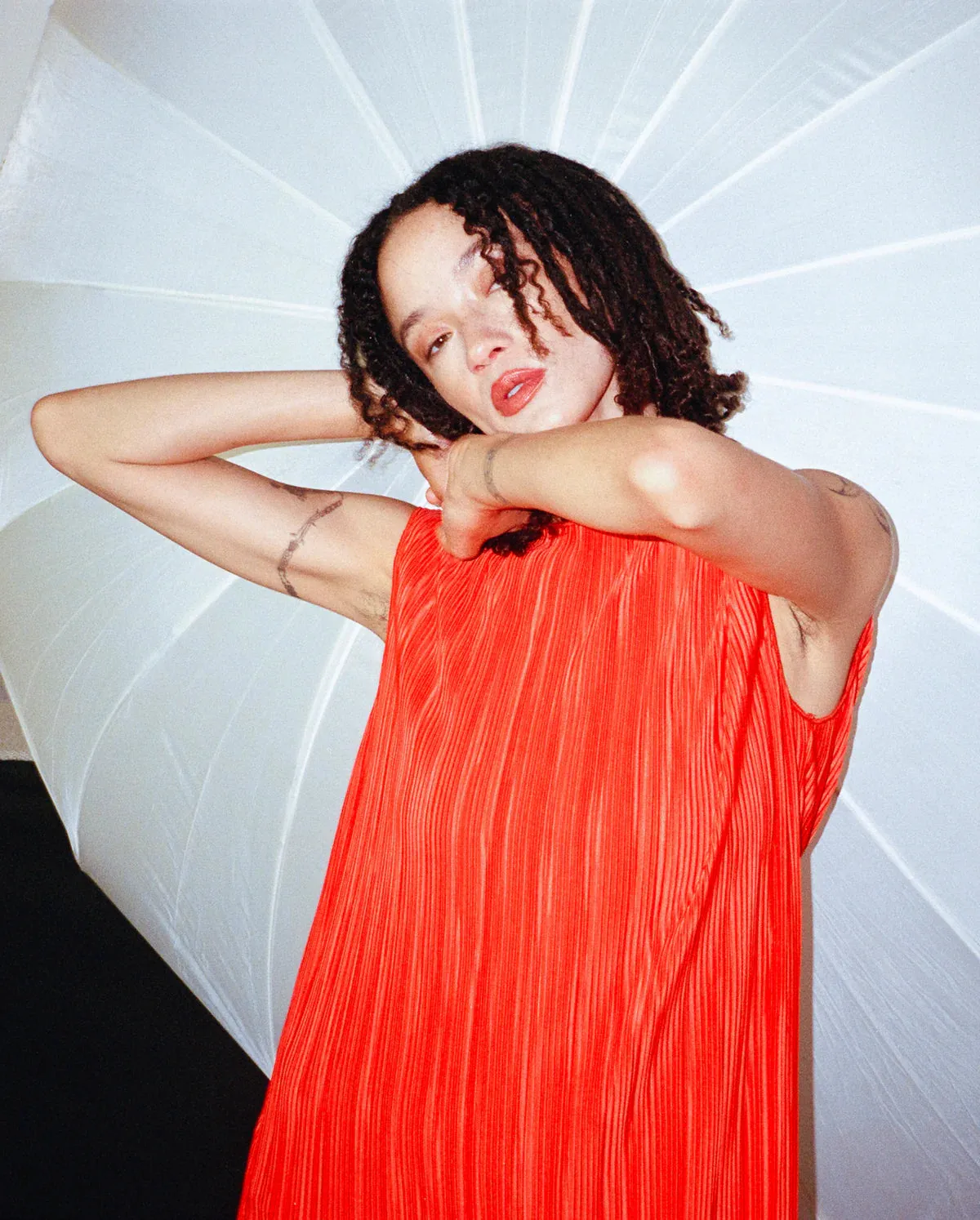 Ali Golden | Oversized Shirt jacket - Light Denim sold by Fort product image thumbnail 2