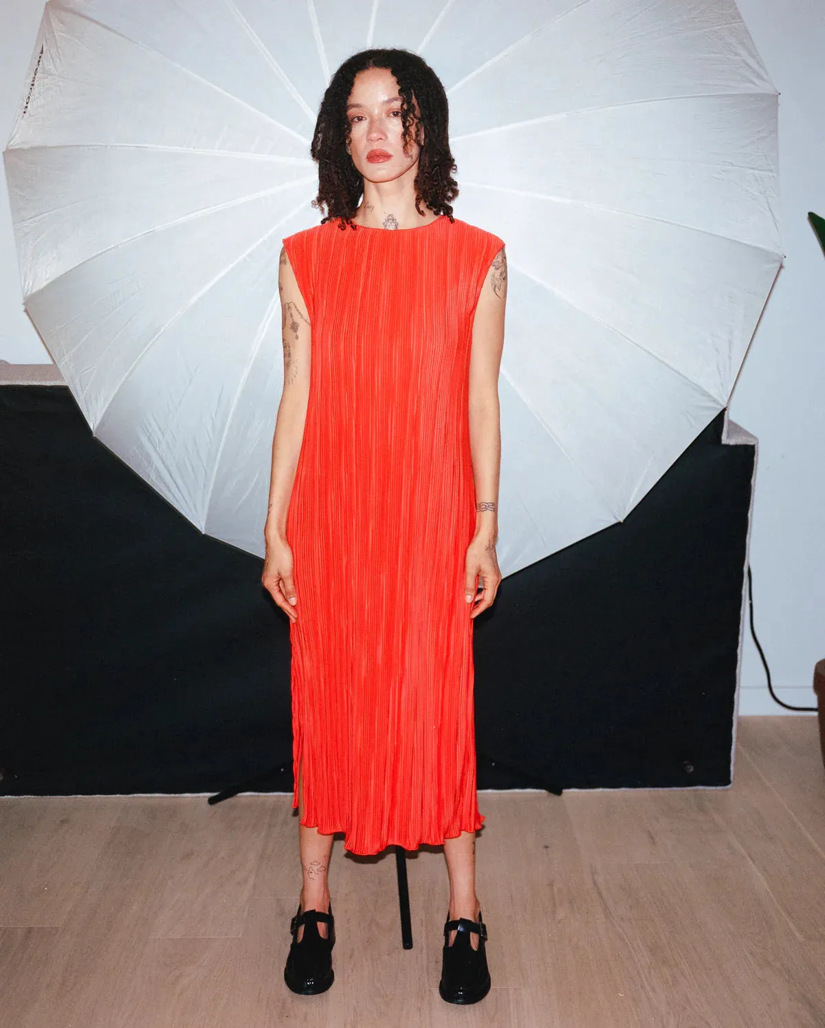 Ali Golden | Oversized Shirt jacket - Light Denim sold by Fort product image thumbnail 3