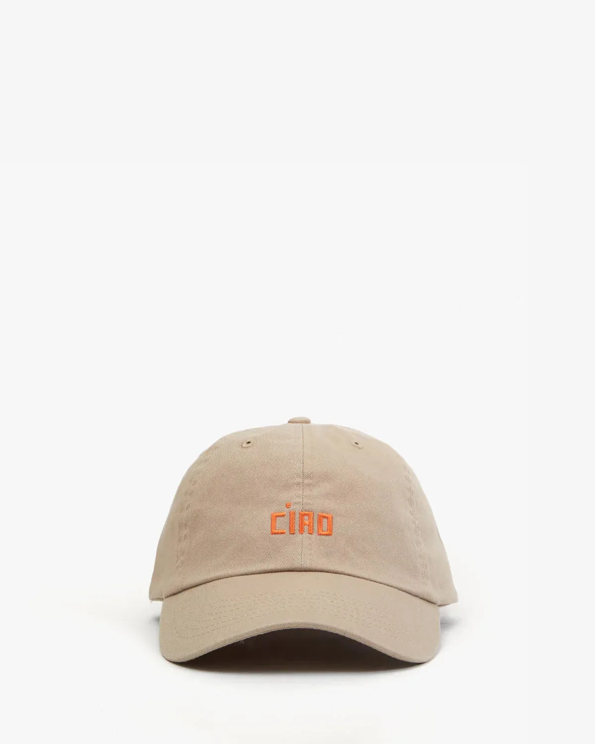 Clare V. | Ciao Baseball Hat - Khaki sold by Fort