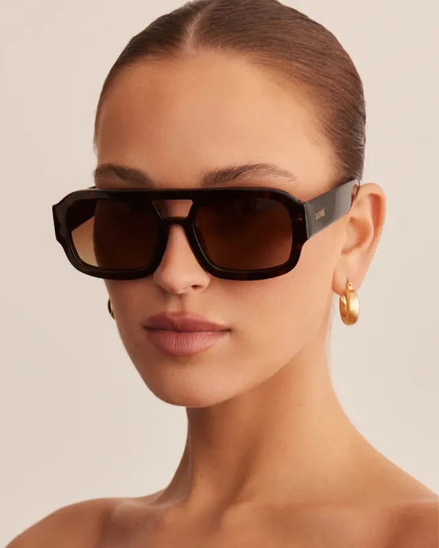 Banbé | Suki Sunglasses - Dark Havana Tortoise sold by Fort