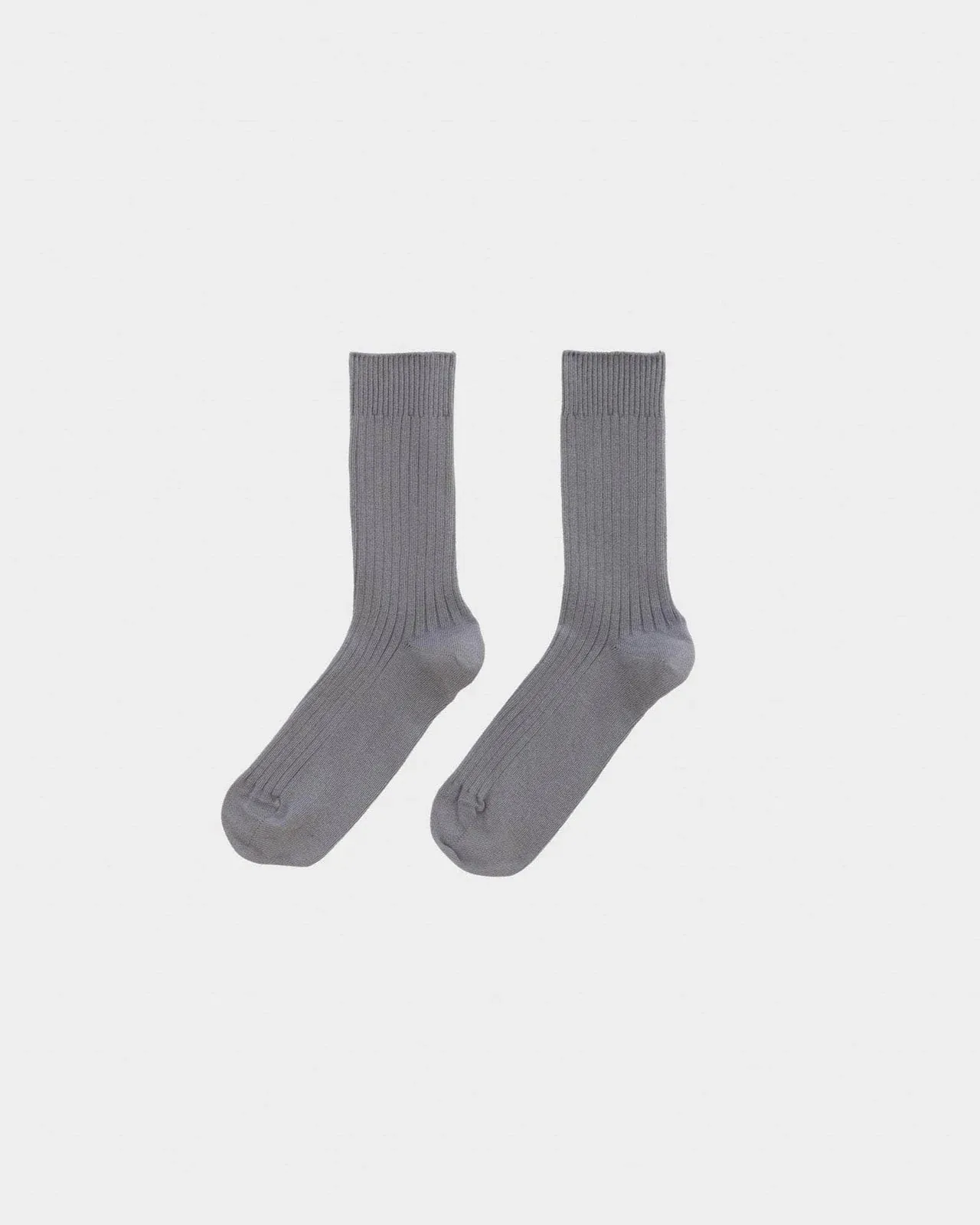 Baserange | Rib Over Ankle Socks - Simon Grey sold by Fort product image thumbnail 2