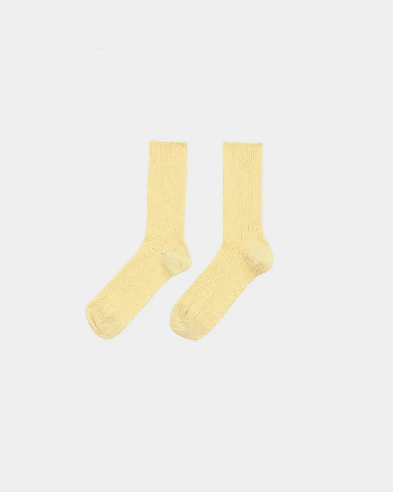 Baserange | Rib Over Ankle Socks - Bog Yellow sold by Fort product image thumbnail 2