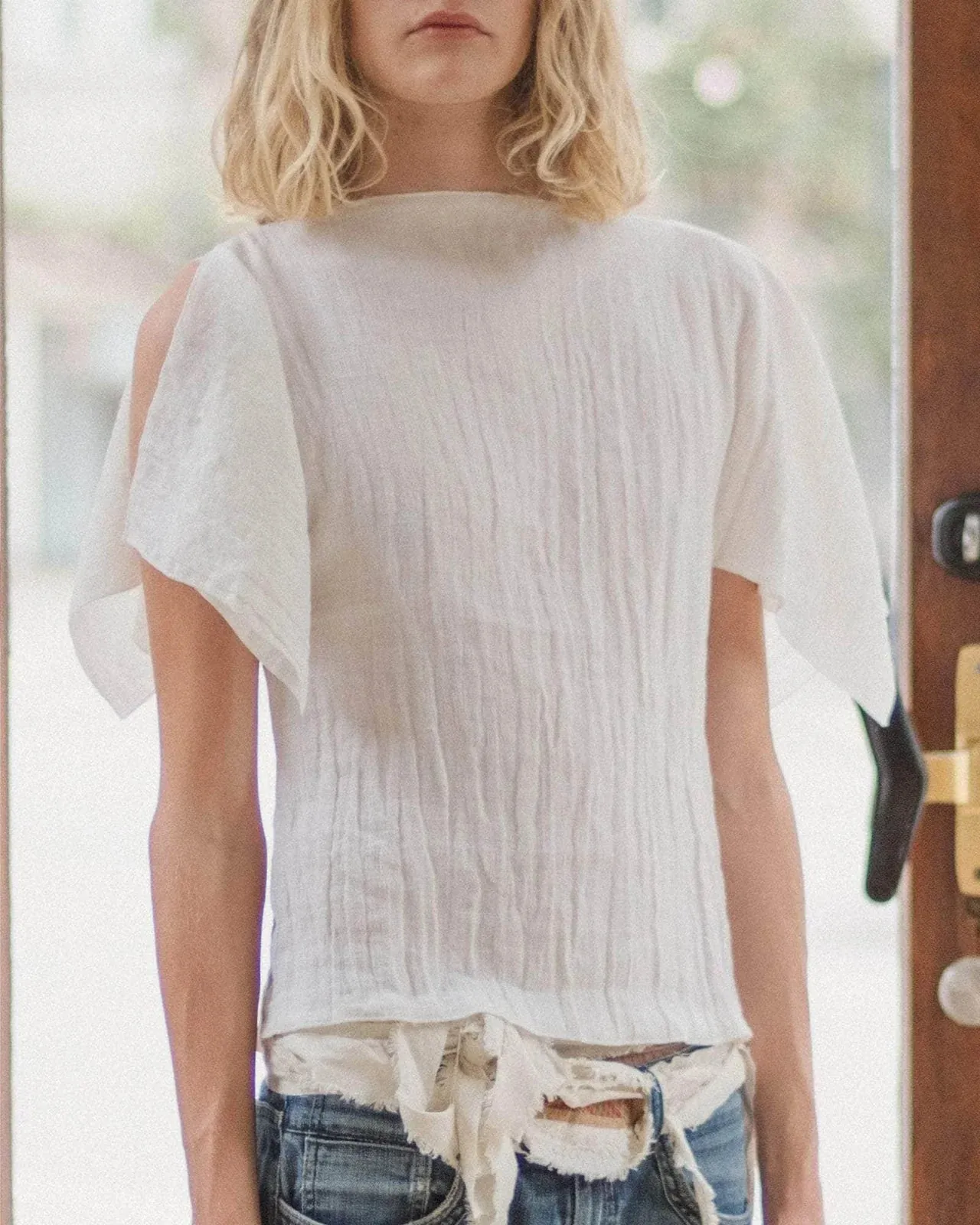 Baserange | Folio Top Crinkle Linen sold by Fort product image thumbnail 2