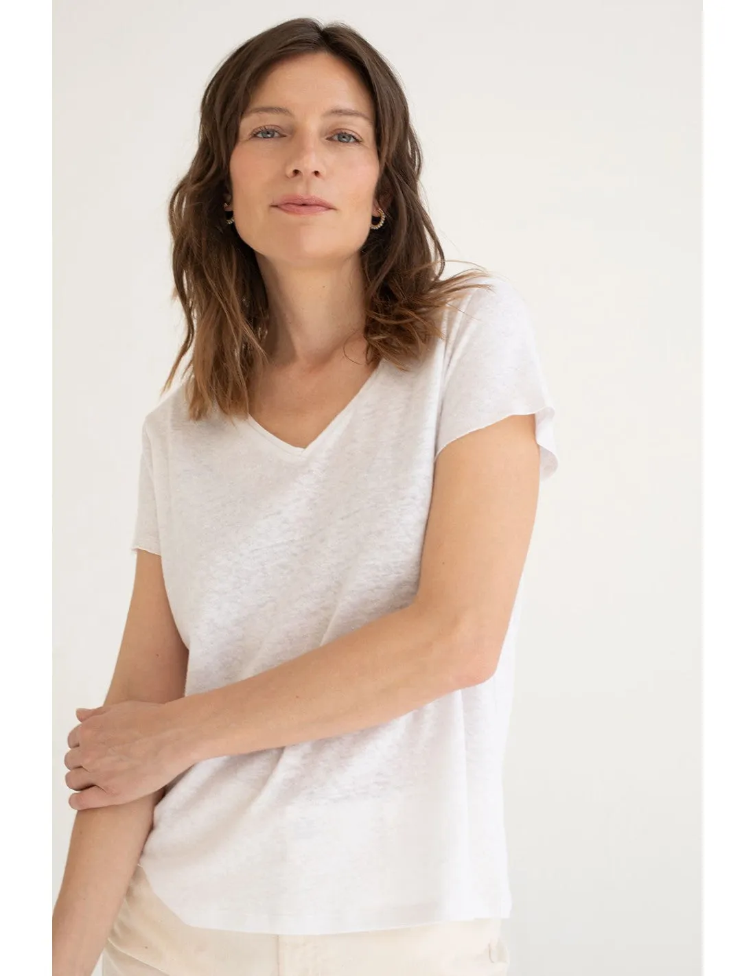 Mus & Bombon | Basieco Pico T- Shirt -White sold by Fort product image thumbnail 2