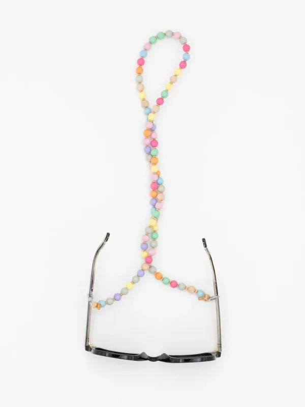 Ina Seifart | Glasses Chain - Pastel Mix sold by Fort