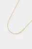 Kara Yoo | Thin Box Necklace - 14k Gold Plated sold by Fort