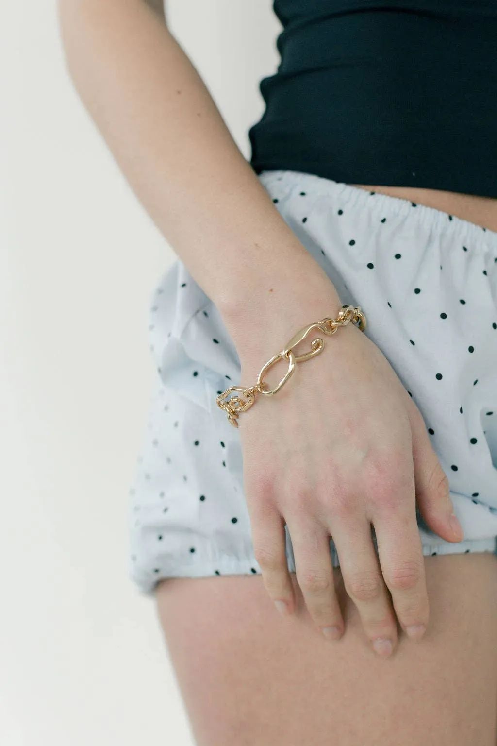 Kara Yoo | Sabine Bracelet - Gold Plated sold by Fort