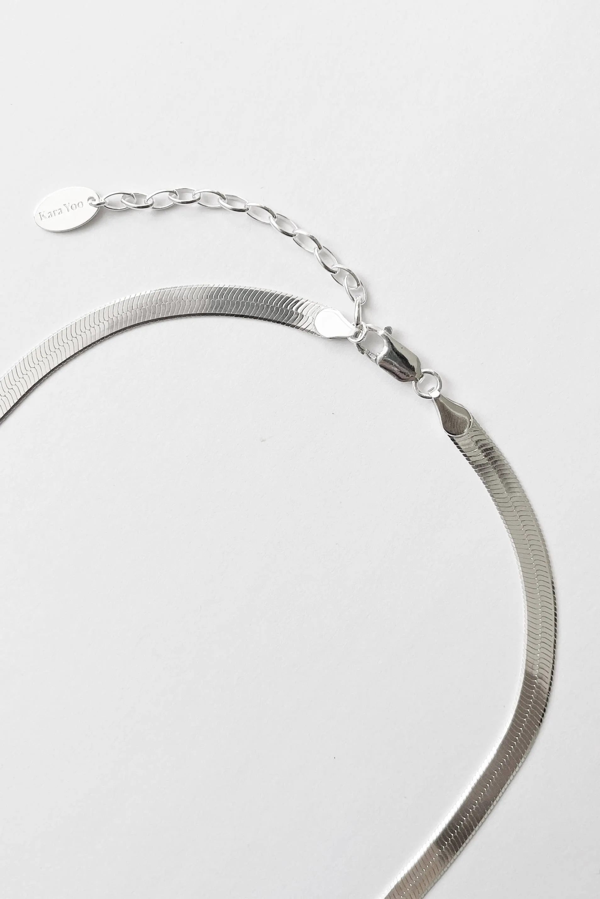 Kara Yoo | Glace Midi Necklace - Sterling Silver sold by Fort product image thumbnail 4