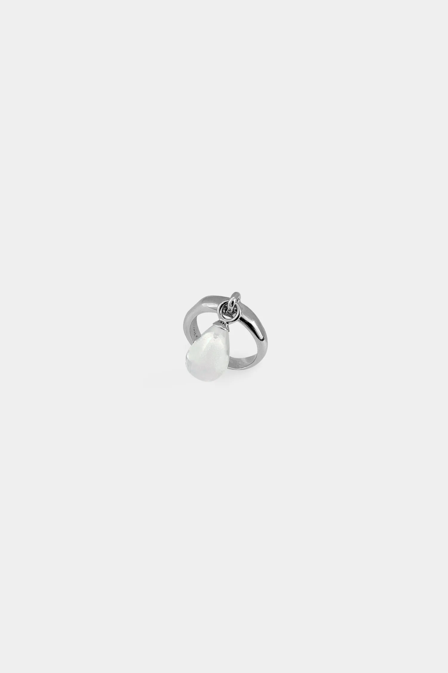 Kara Yoo | Ebba Ring - Ice Sterling Silver - Size 8 sold by Fort