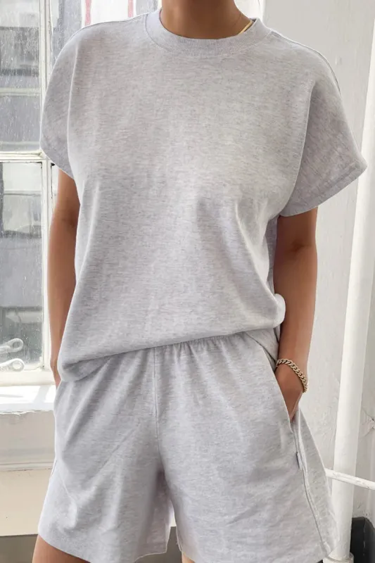 PRE-ORDER Jeanne Tee | Ice Grey sold by Fort