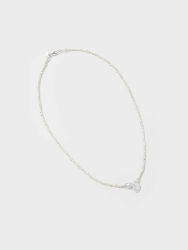 Wolf Circus | Addison Necklace - Cream sold by Fort