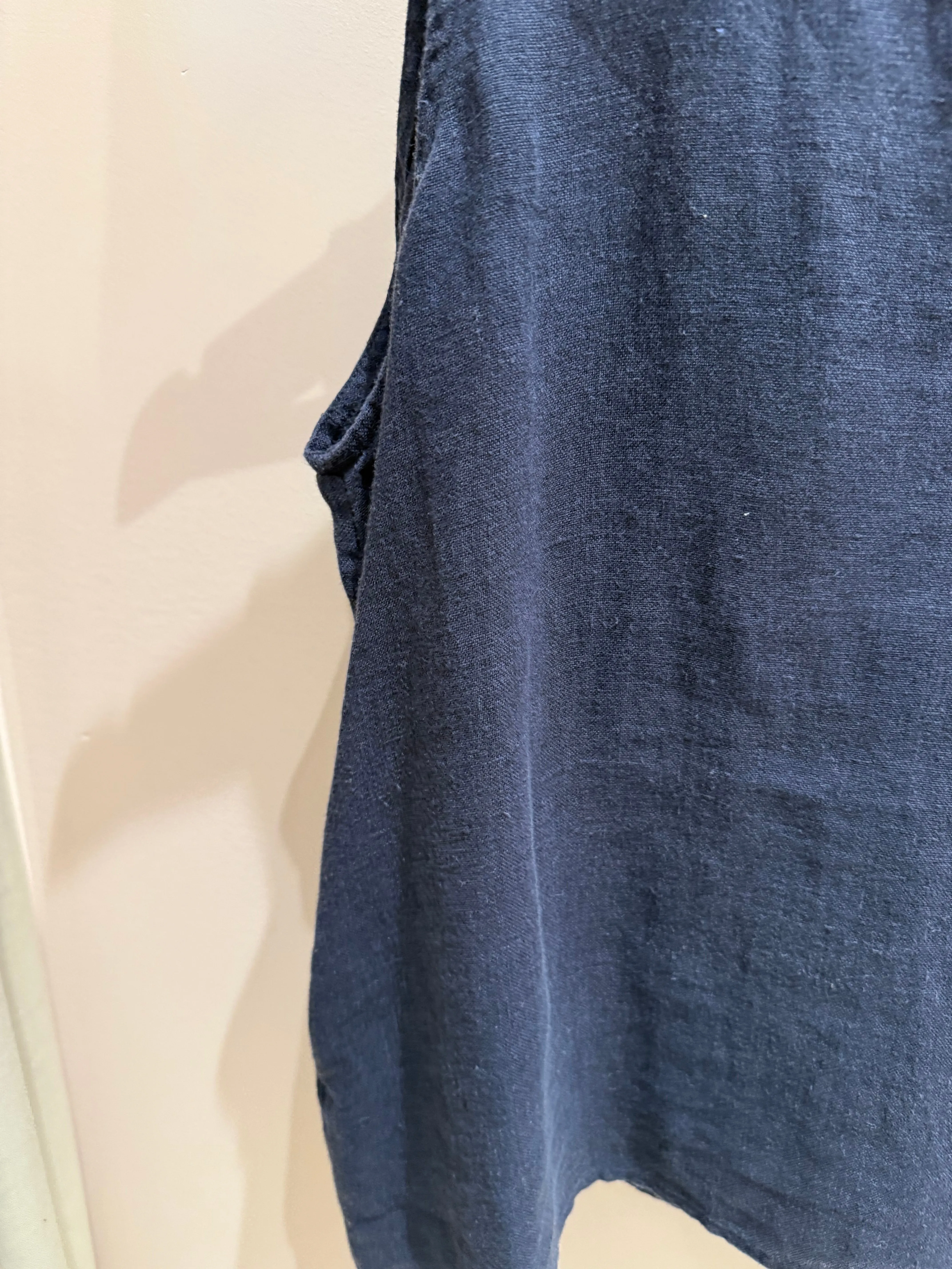 Naïf | Soleil Top - Linen Gauze - Ink sold by Fort product image thumbnail 3