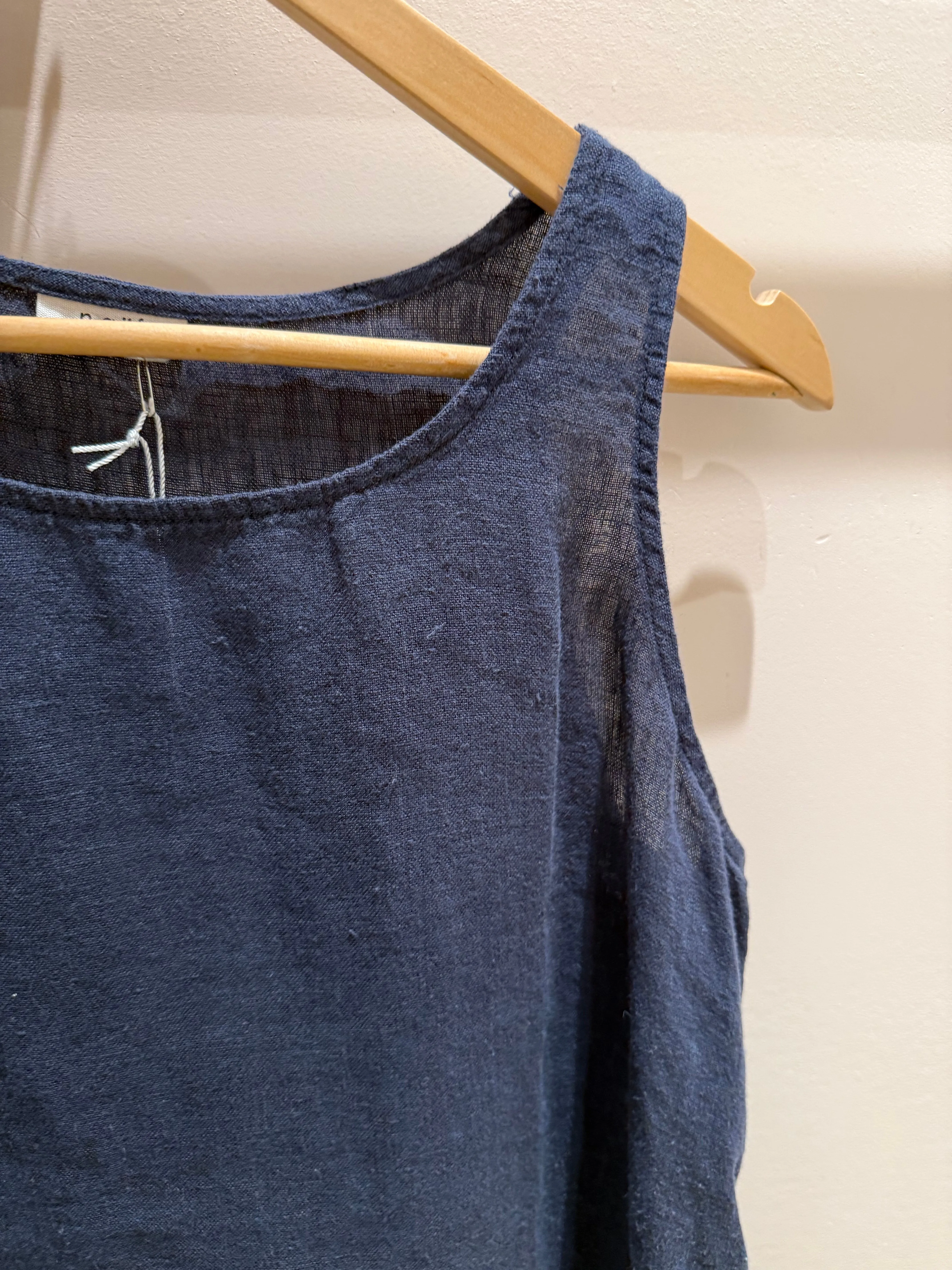 Naïf | Soleil Top - Linen Gauze - Ink sold by Fort product image thumbnail 4