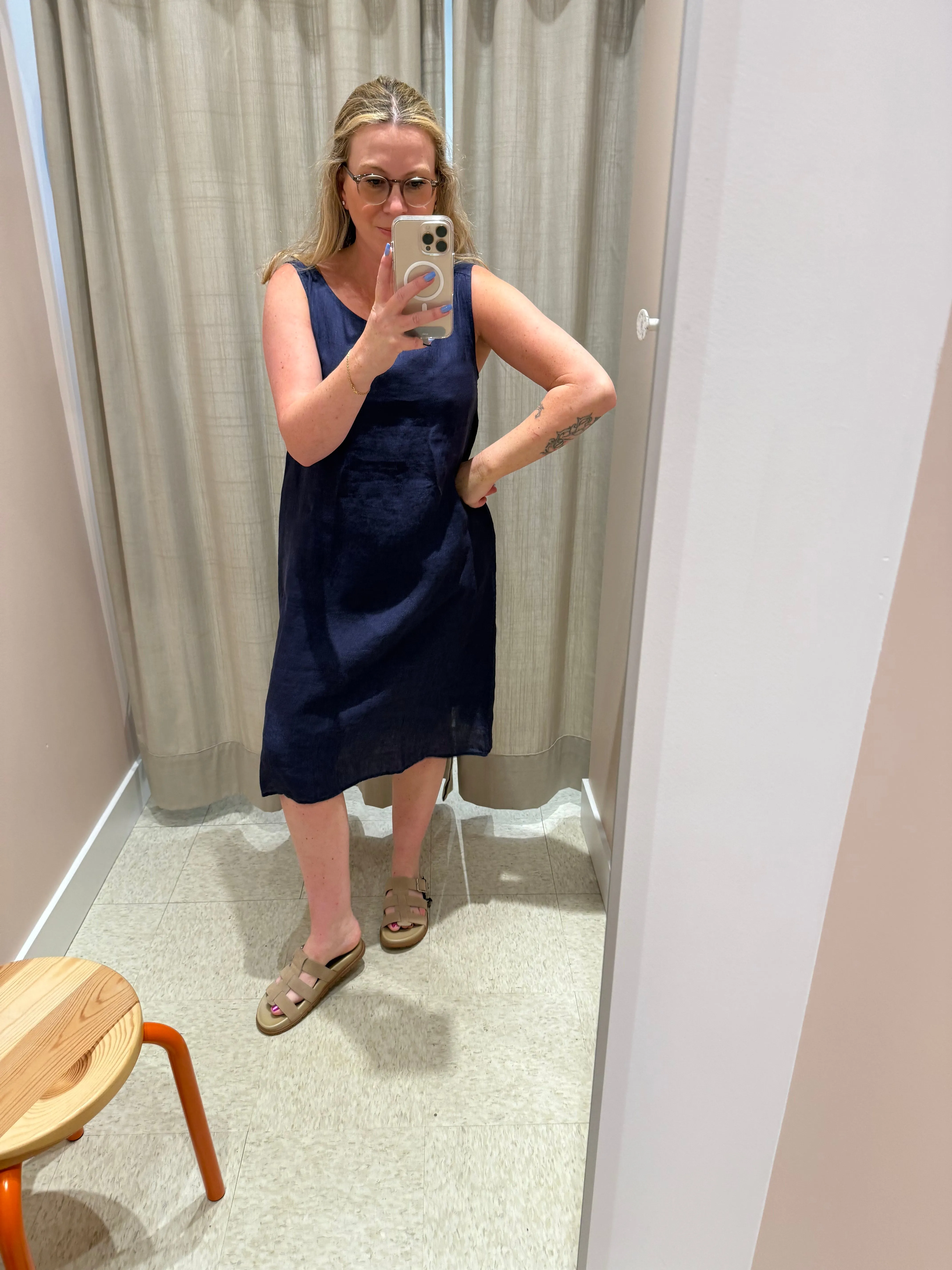 Naïf | Wanda Dress - Midnight sold by Fort