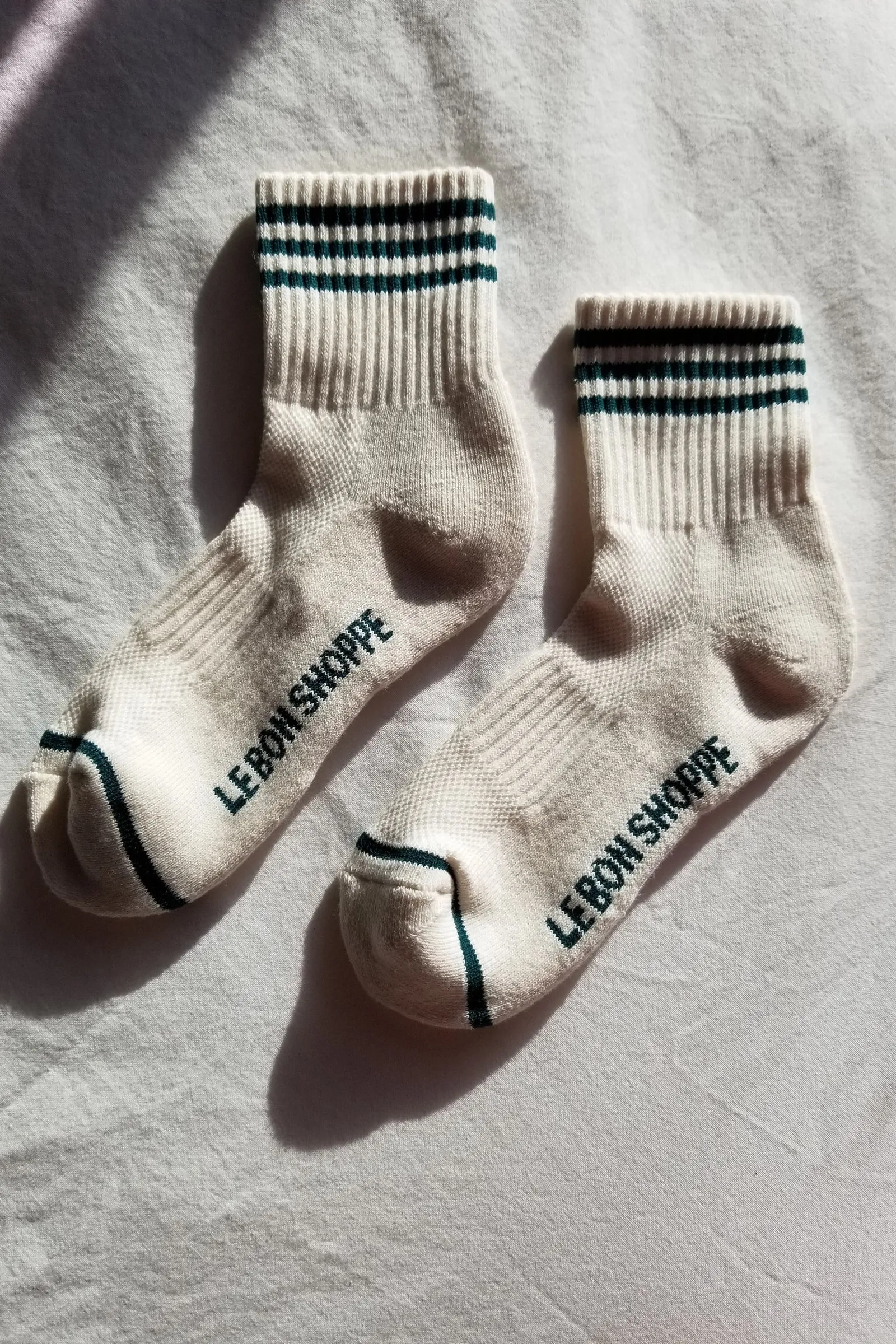 Le Bon Shoppe | Girlfriend Socks - Egret sold by Fort product image thumbnail 2