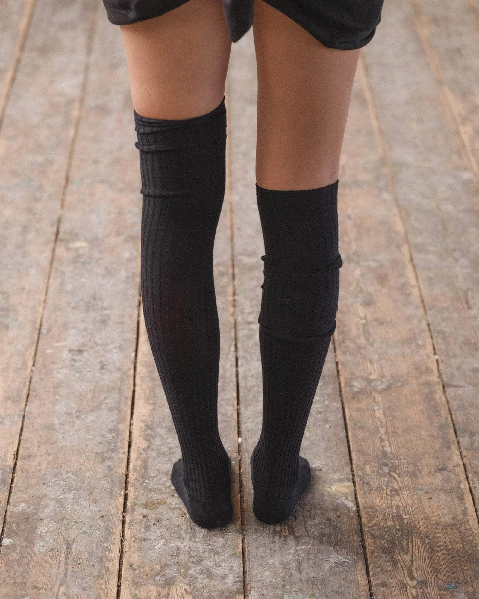 Baserange | Overknee Socks - Black sold by Fort product image thumbnail 2