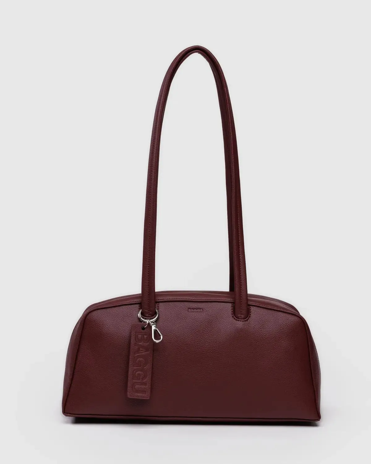Baggu | Recycled Leather Bowler Bag - Mahogany sold by Fort product image thumbnail 5