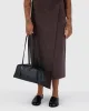 Baggu | Recycled Leather Bowler Bag - Black sold by Fort