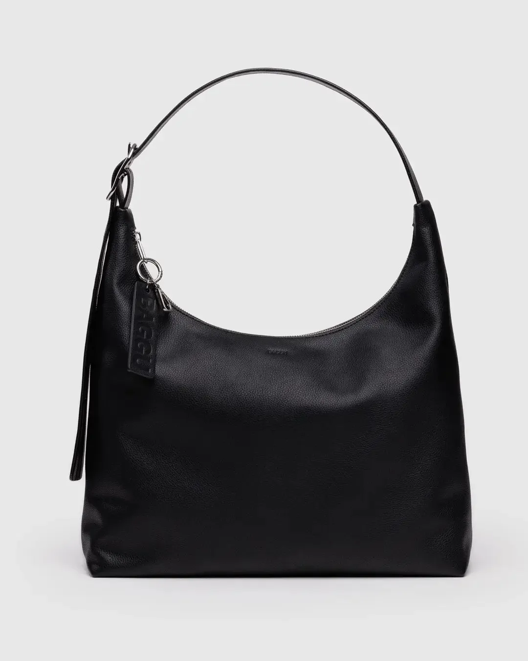 Baggu | Recycled Leather Shoulder Bag - Black sold by Fort