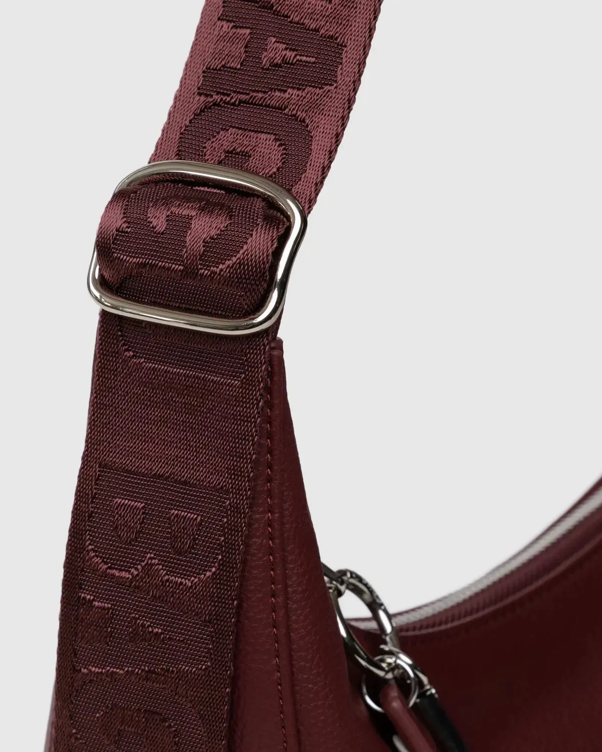 Baggu | Medium Recycled Leather Crescent Bag - Mahogany sold by Fort product image thumbnail 2
