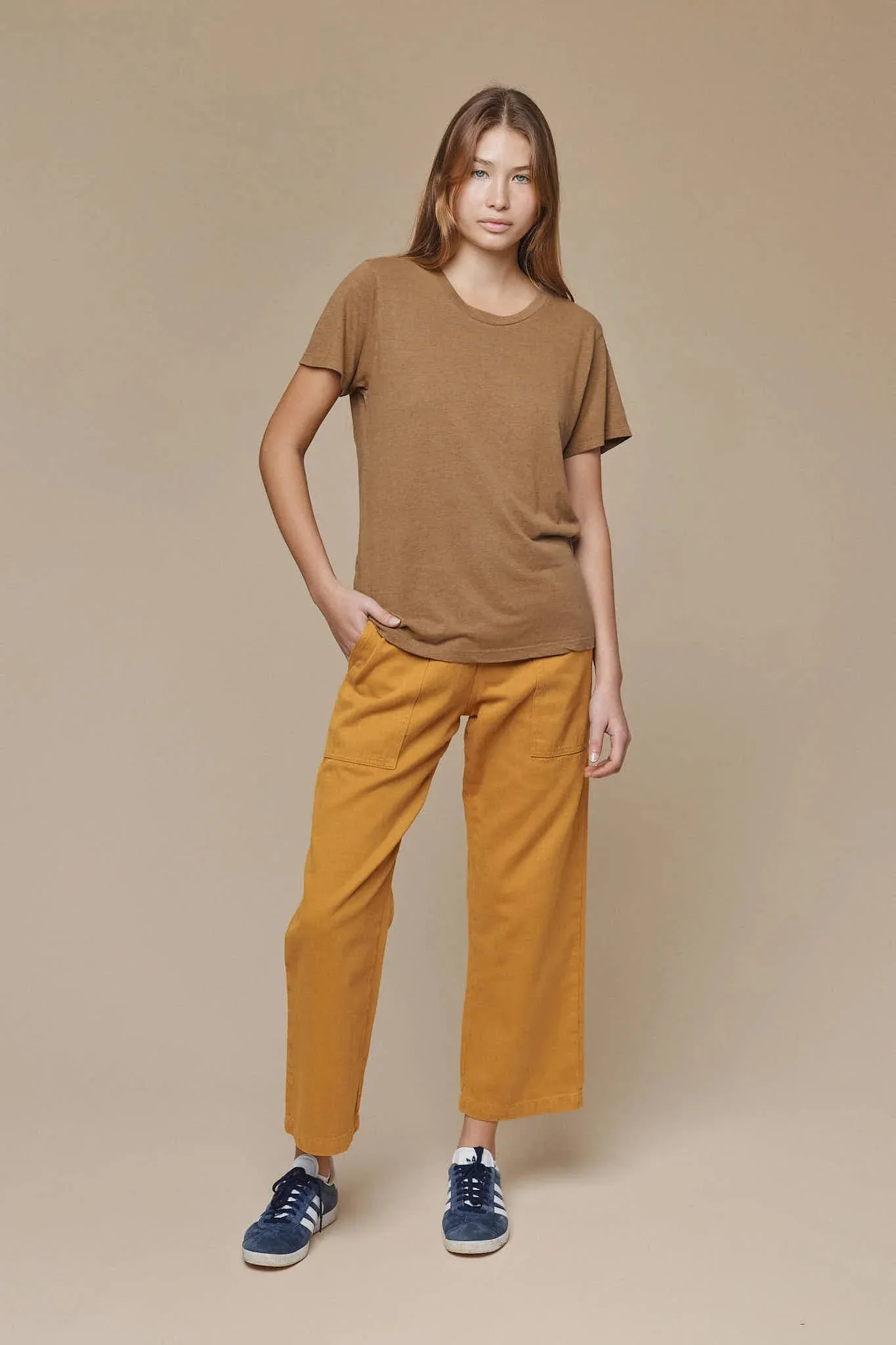 Jungmaven | Lorel Tee - Poppy Red sold by Fort product image thumbnail 3