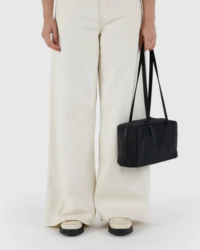 Baggu | Nylon Bowler Bag - Black made by BAGGU