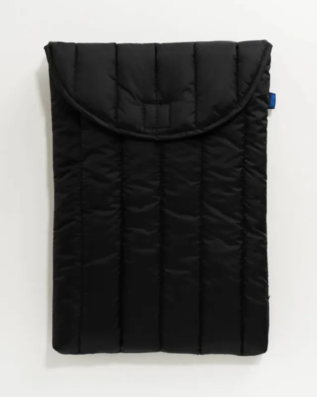 Baggu | Puffy Laptop Sleeve - 13"/14" -  Black sold by Fort