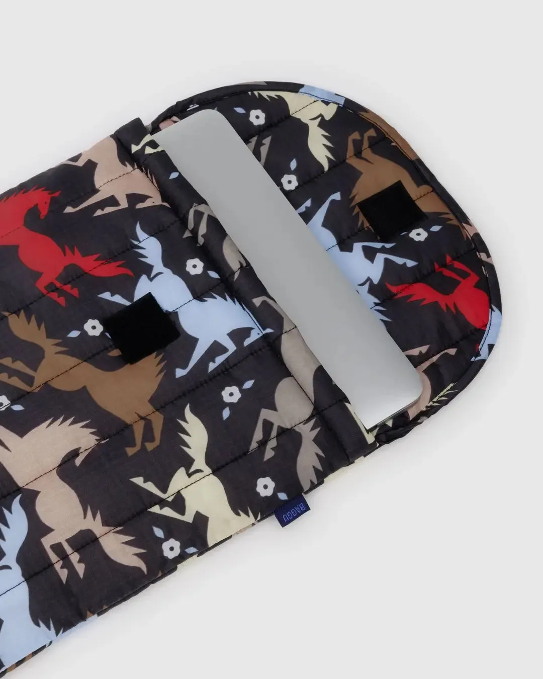 Baggu | Puffy Laptop Sleeve - 16" - Horse Cut-Outs sold by Fort