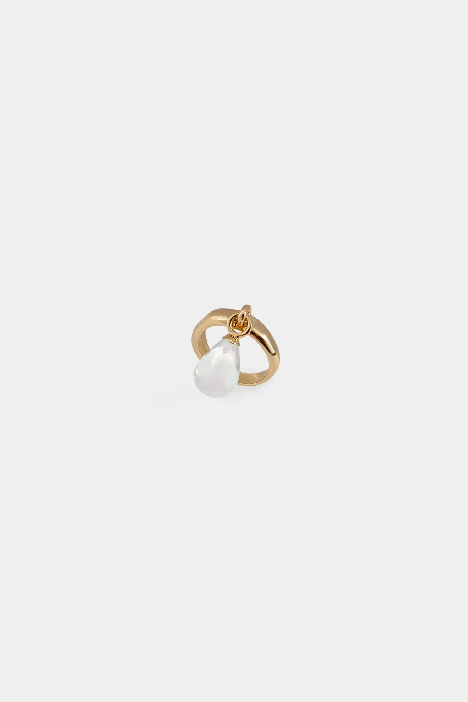 Kara Yoo | Ebba Ring - Ice Gold Plated - Size 9 sold by Fort