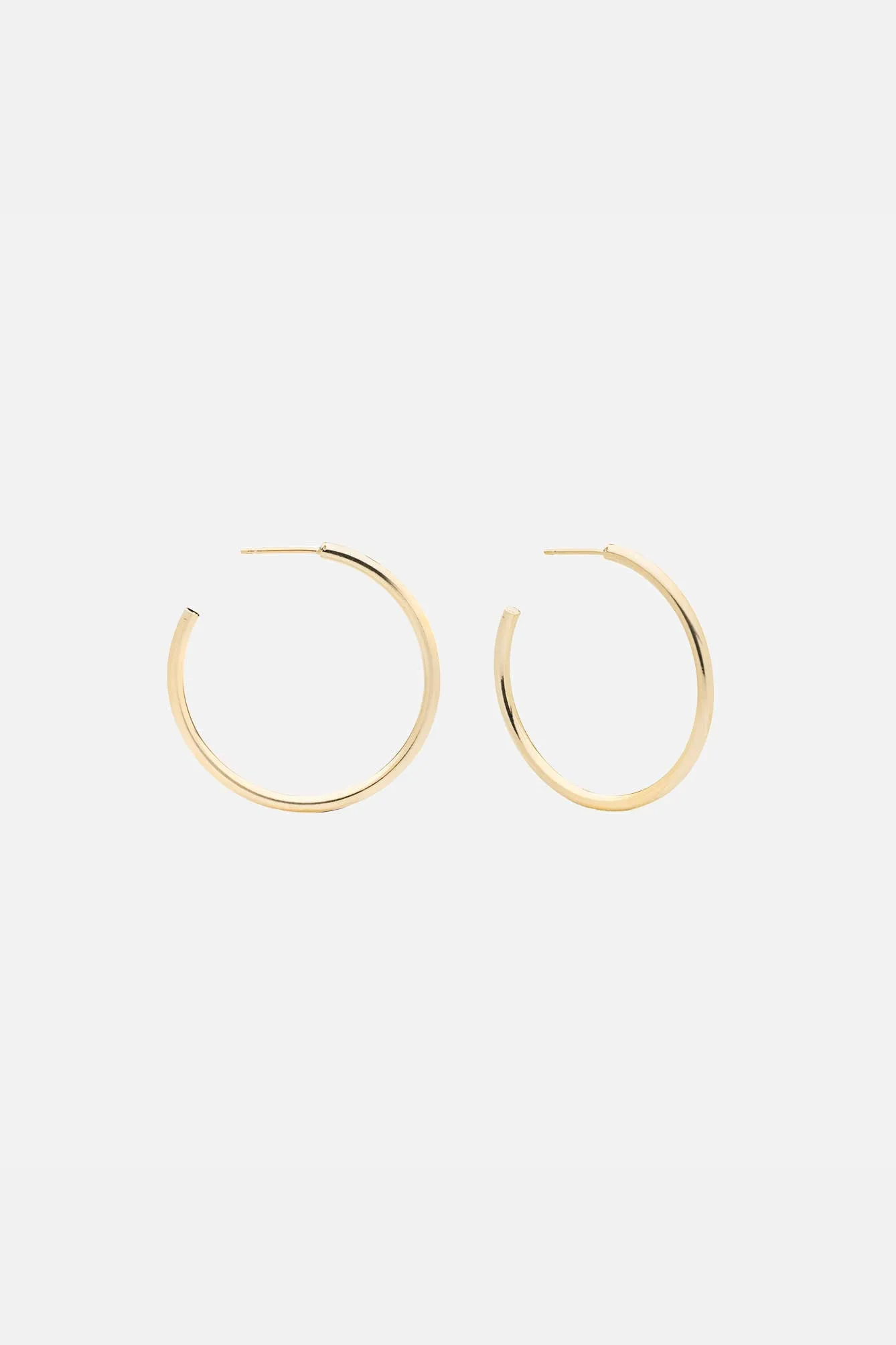 Kara Yoo | Arlo Large Hoops - Gold sold by Fort product image thumbnail 2