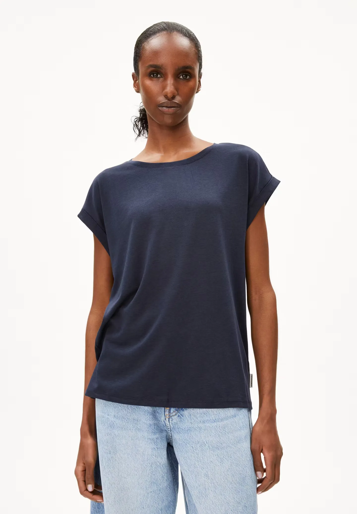 Armed Angels | Jilaana Shirt - Night Sky sold by Fort