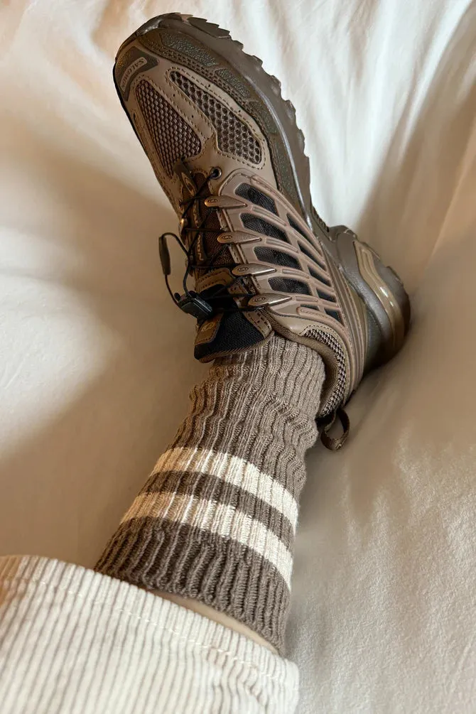 Le Bon Shoppe | Cottage Varsity Socks - Flax sold by Fort product image thumbnail 3