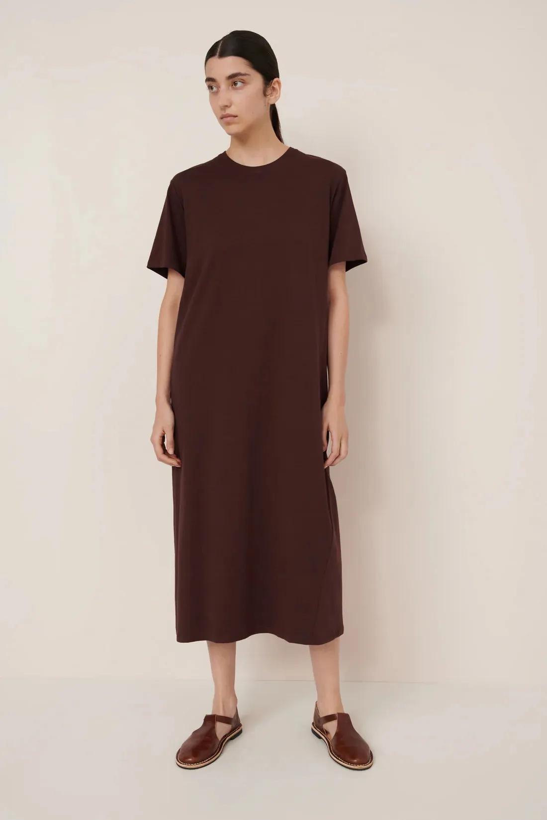 KOWTOW | Tee Dress - Mahogany sold by Fort