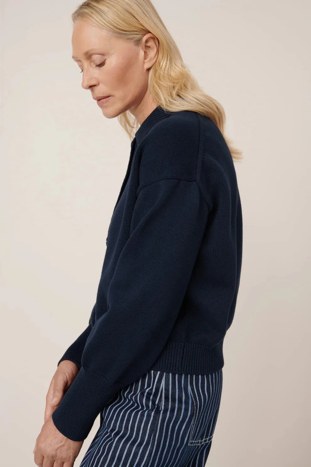 KOWTOW | Utility Cardigan - Navy sold by Fort product image thumbnail 5
