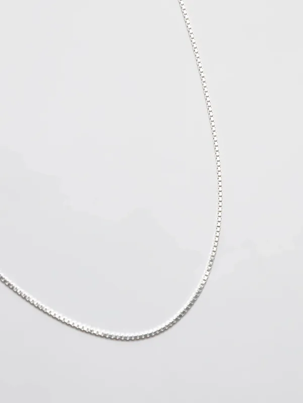 Wolf Circus | Box Chain in Sterling Silver sold by Fort