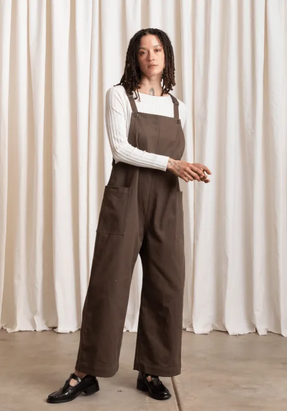 Ali Golden - Overall Jumper - Chocolate sold by Fort