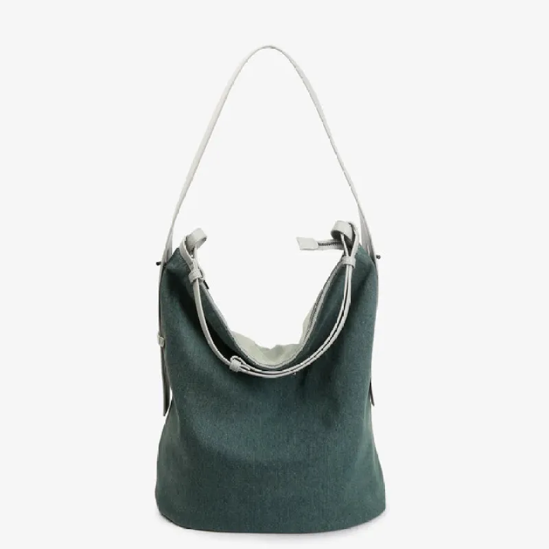 HVISK | Emmett Denim Tote Bag sold by Fort
