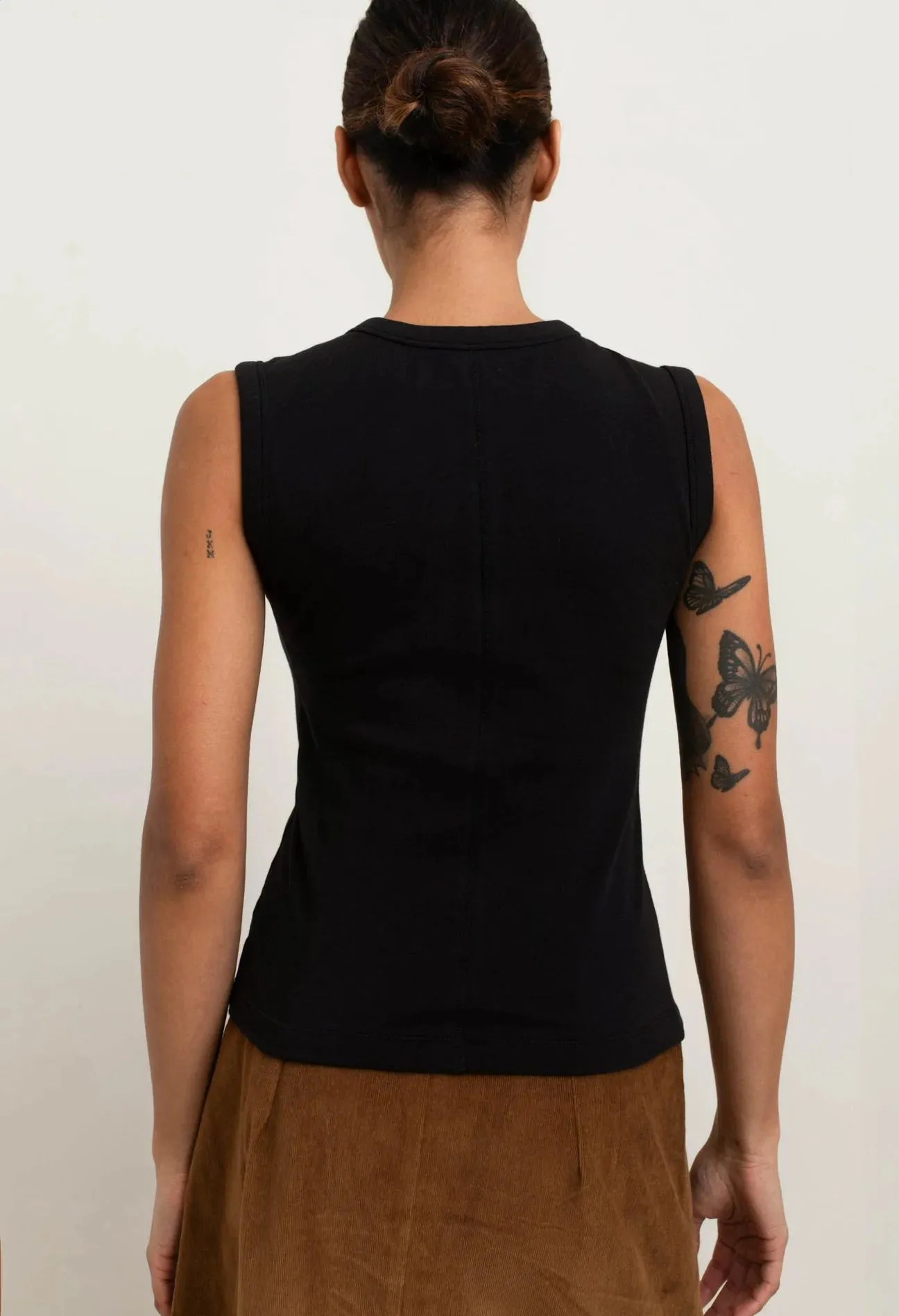 Paper Label | Lydia Tank - Black sold by Fort product image thumbnail 2