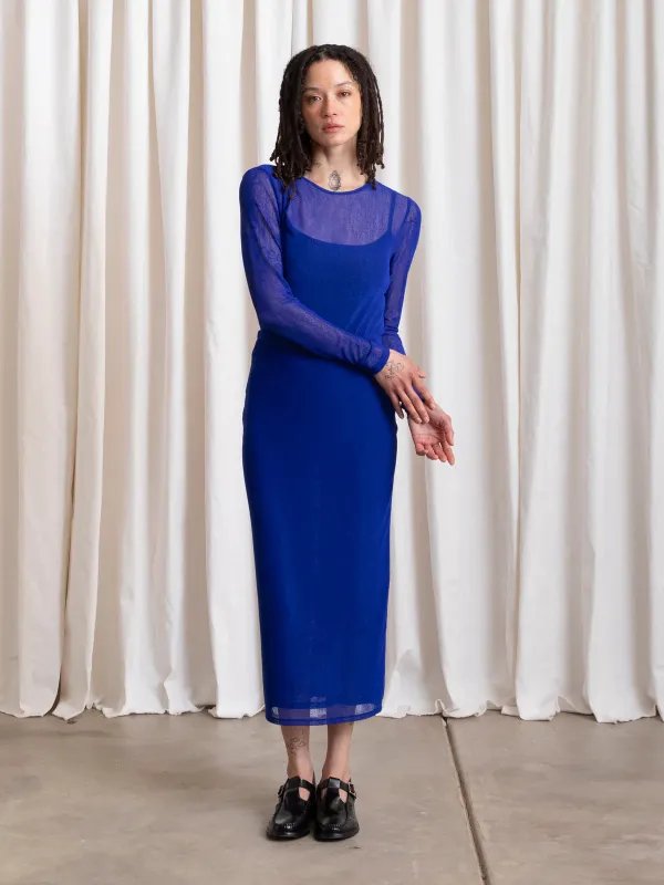 Ali Golden | Mesh Top - Cobalt sold by Fort