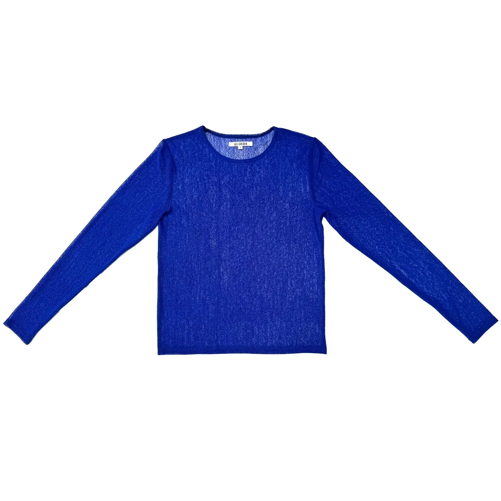 Ali Golden | Mesh Top - Cobalt sold by Fort product image thumbnail 2