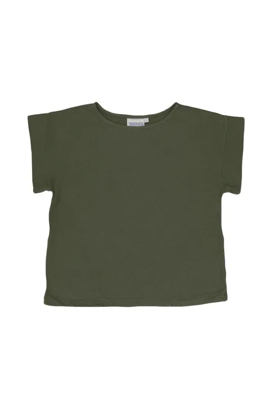 Jungmaven | Taos Top - Olive Green sold by Fort