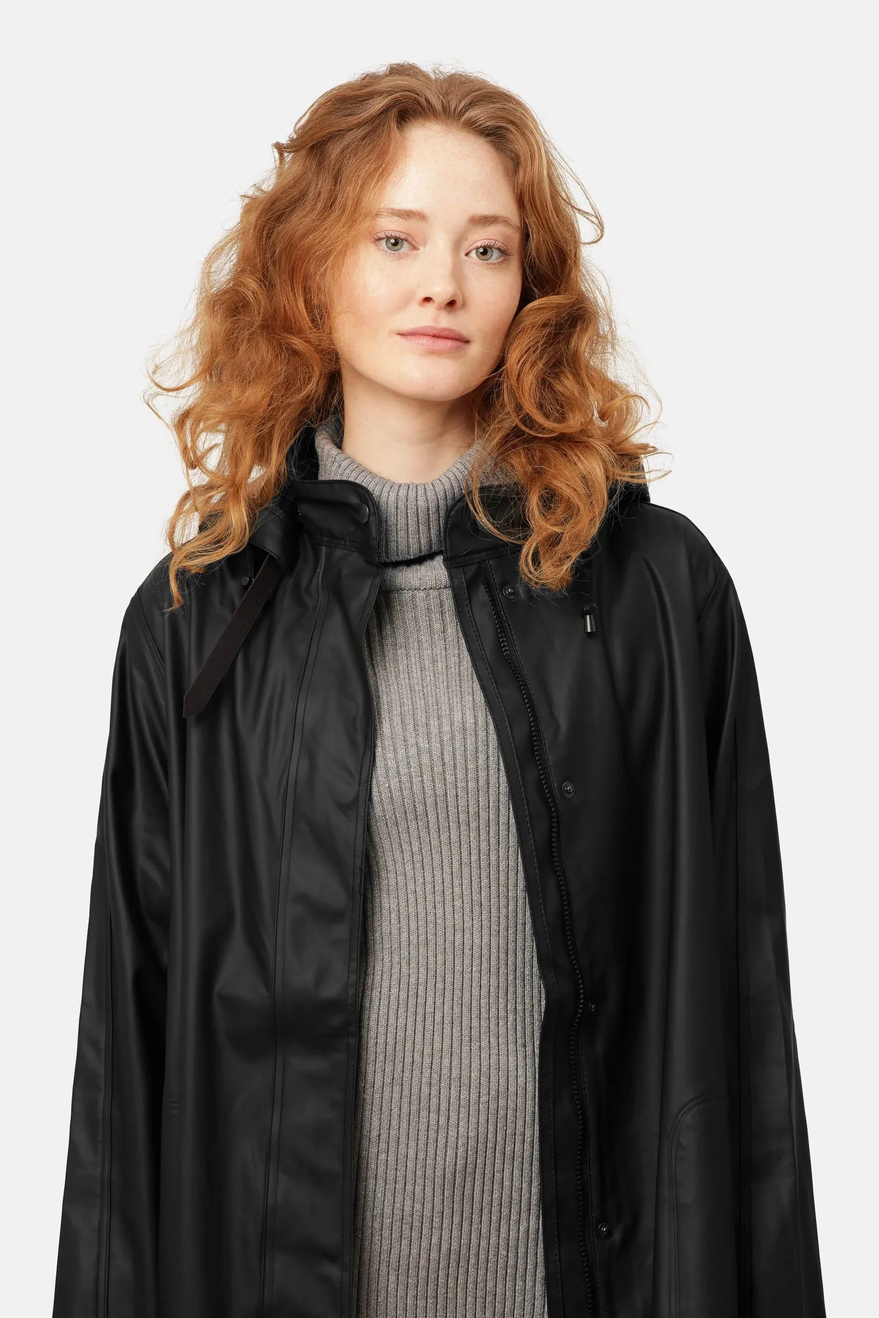 Ilse Jacobsen | Rain Coat - Black sold by Fort product image thumbnail 3