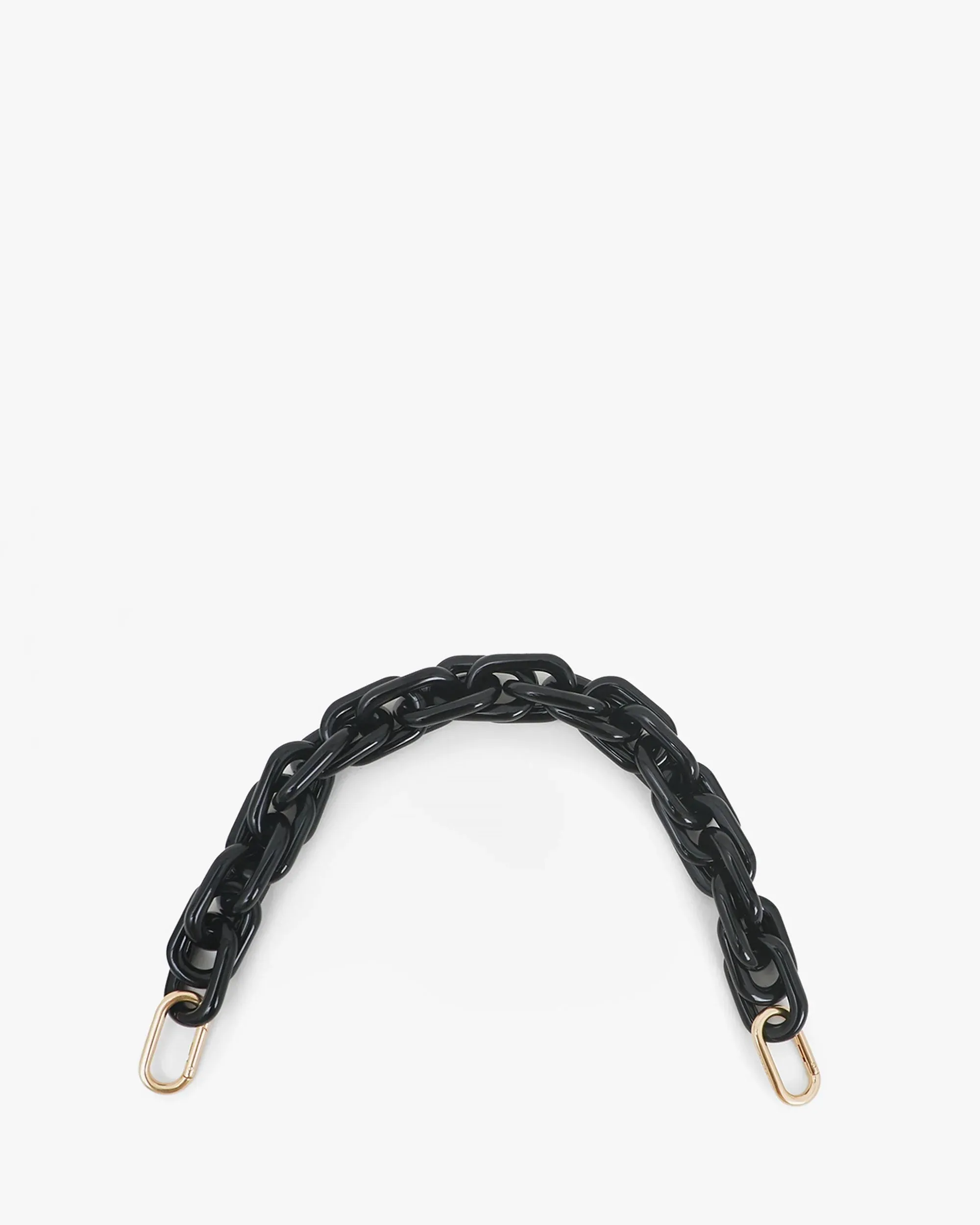 Clare V. | Shortie Strap Resin - Black sold by Fort product image thumbnail 2