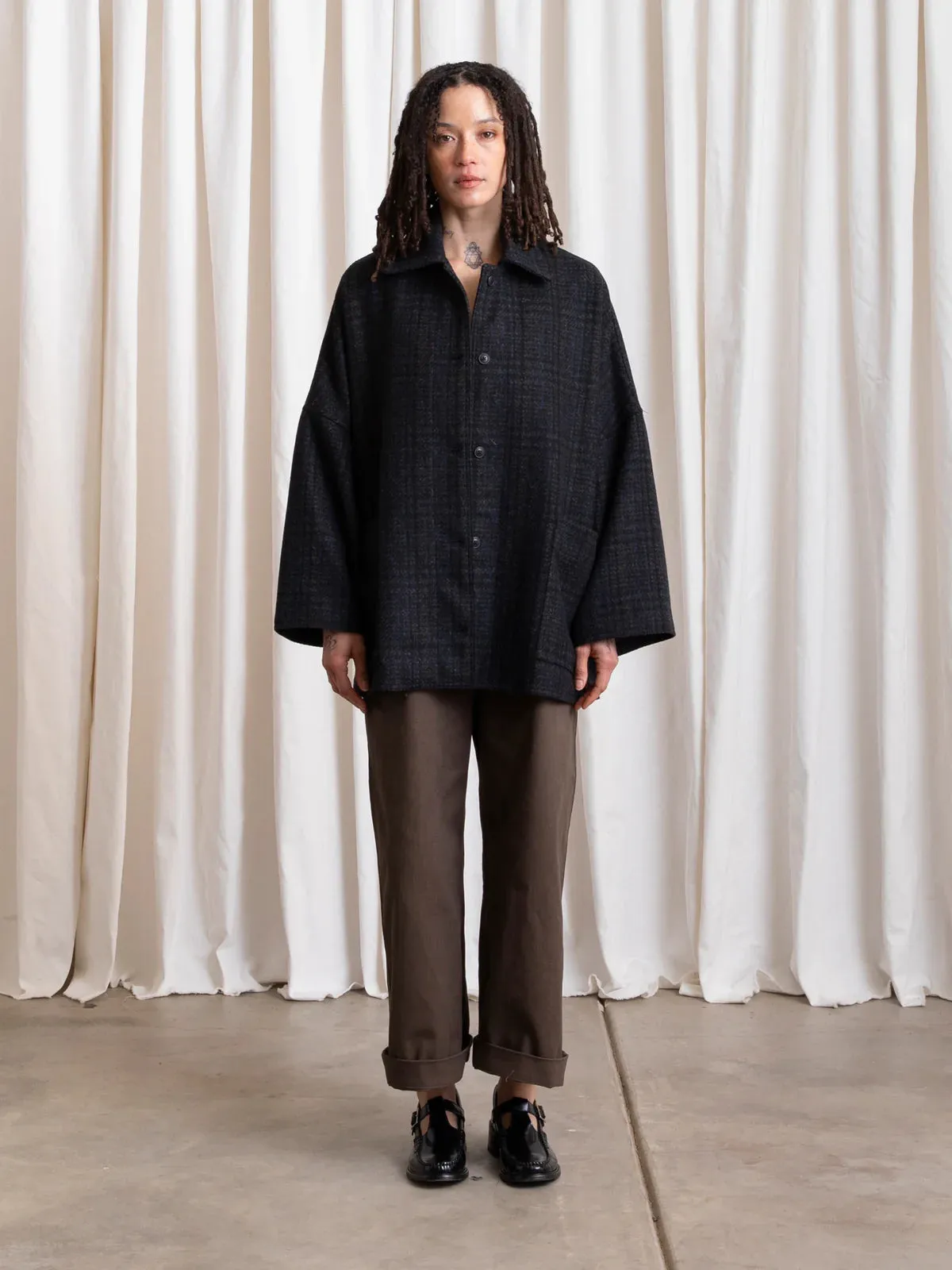 Ali Golden | Wool Oversized Shirt Jacket sold by Fort product image thumbnail 2